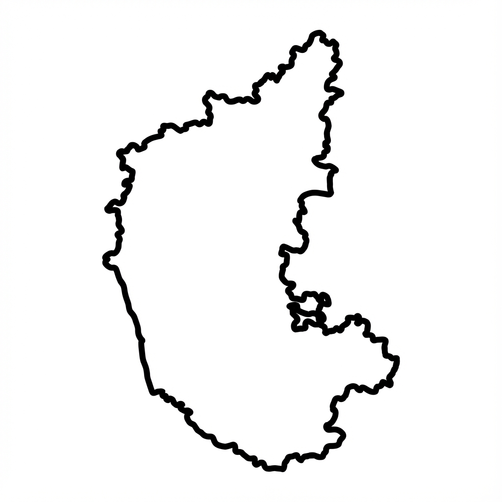 Map of Karnataka